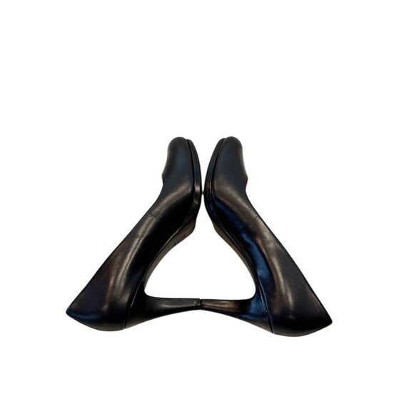 Naturalizer Michelle Black Lea Leather Womens Pumps Shoes High Heels Sz 10M NIB - Picture 5 of 10